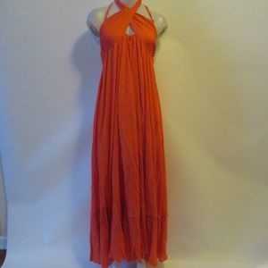 LOIS LONDON SLEEVELESS MAXI DRESS SMALL